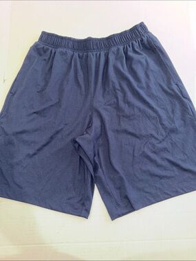 Skims men’s athletic elastic waist short blue size small
